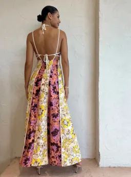 Significant Other Ana Maxi Dress in Floral Mix Multi-colored Size AU 8 for rent on The Volte - image 2