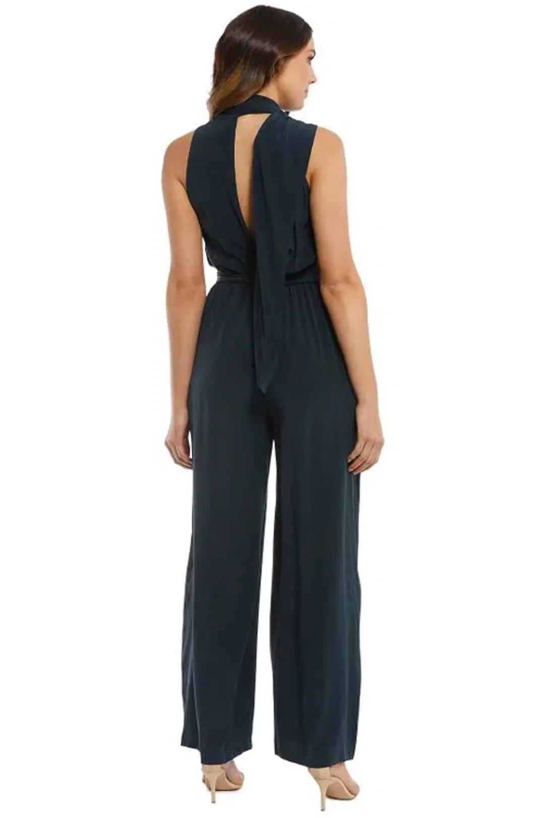 Sass & Bide The Icon Jumpsuit Navy Size 6  for rent on The Volte - main image