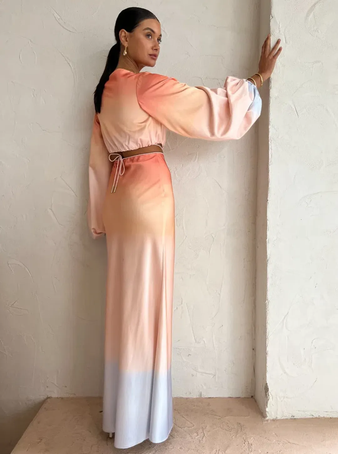 Significant Other Karli Skirt Horizon Size 8 for rent on The Volte - main image