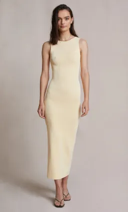 Bec & Bridge Sorbet Summer Midi Dress Yellow Size 6 for rent on The Volte - image 3