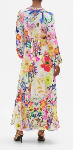 Camilla Wrap Tie Dress Fairy Gang Size 8  for rent on The Volte - image 3