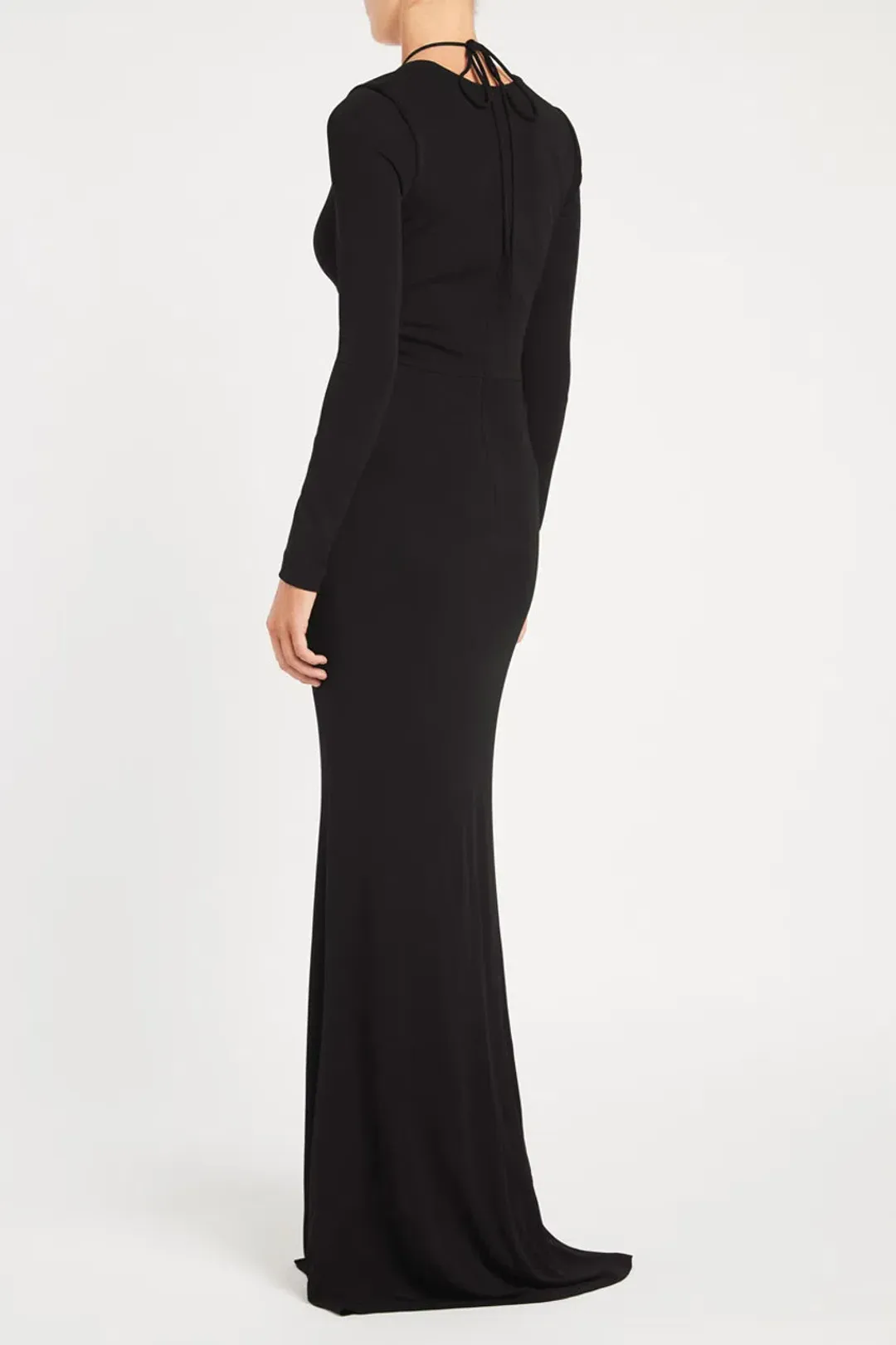 Rebecca Vallance Riccardo Gown Black Size 8 for rent on The Volte - main image