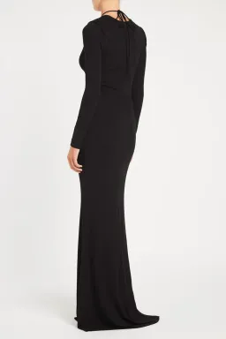 Rebecca Vallance Riccardo Gown Black Size 8 for rent on The Volte - image 3