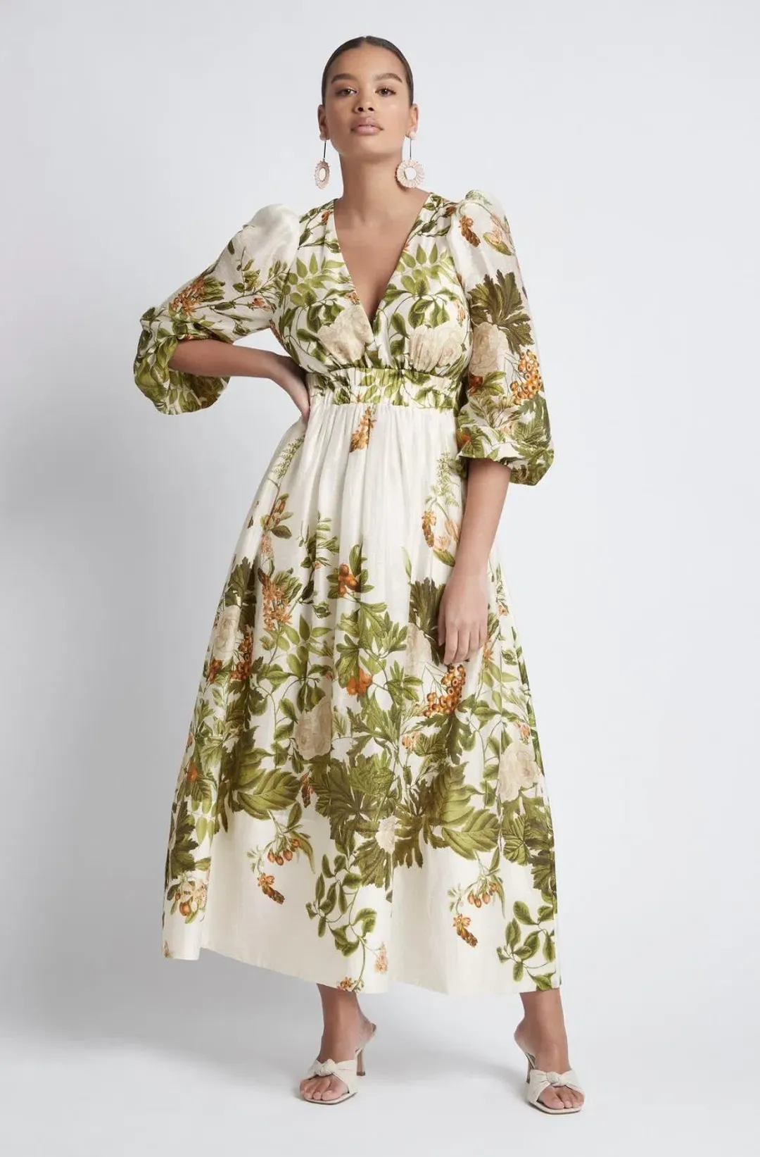 Sheike Garden Of Eden Dress White Size AU 6 for rent on The Volte - main image