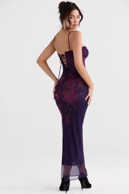 House Of CB Aiza Dress Grape Size S / AU 8 for rent on The Volte - image 5