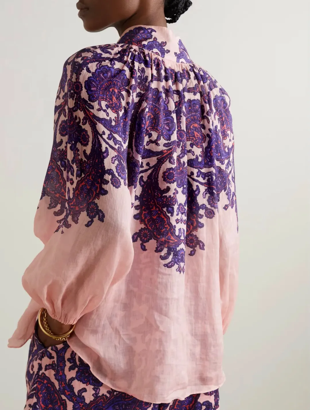 ZIMMERMANN Tiggy Billow Blouse & the Tiggy Frill Hem Midi Skirt (4/AU16) for rent on The Volte - main image