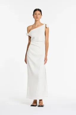 Sir The Label Bettina Off Shoulder Dress White Size AU 8 for rent on The Volte - image 1