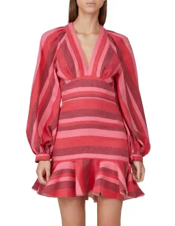 Acler Ellen Mini Dress Pink Size 6 for rent on The Volte - image 2