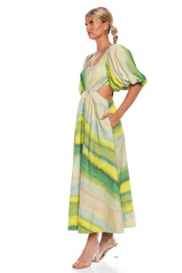 Acler Temple Dress Green Size 10  for rent on The Volte - image 2