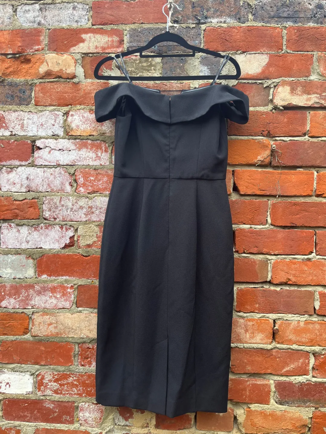 Vince Camuto Off the shoulder LBD Size 8 for rent on The Volte - main image