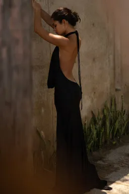 Rat & Boa Donyale Dress Black Size S/Au 8 for rent on The Volte - image 4