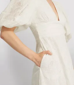 Acler Hamilton Midi Dress in Ivory Size 8 for rent on The Volte - image 3