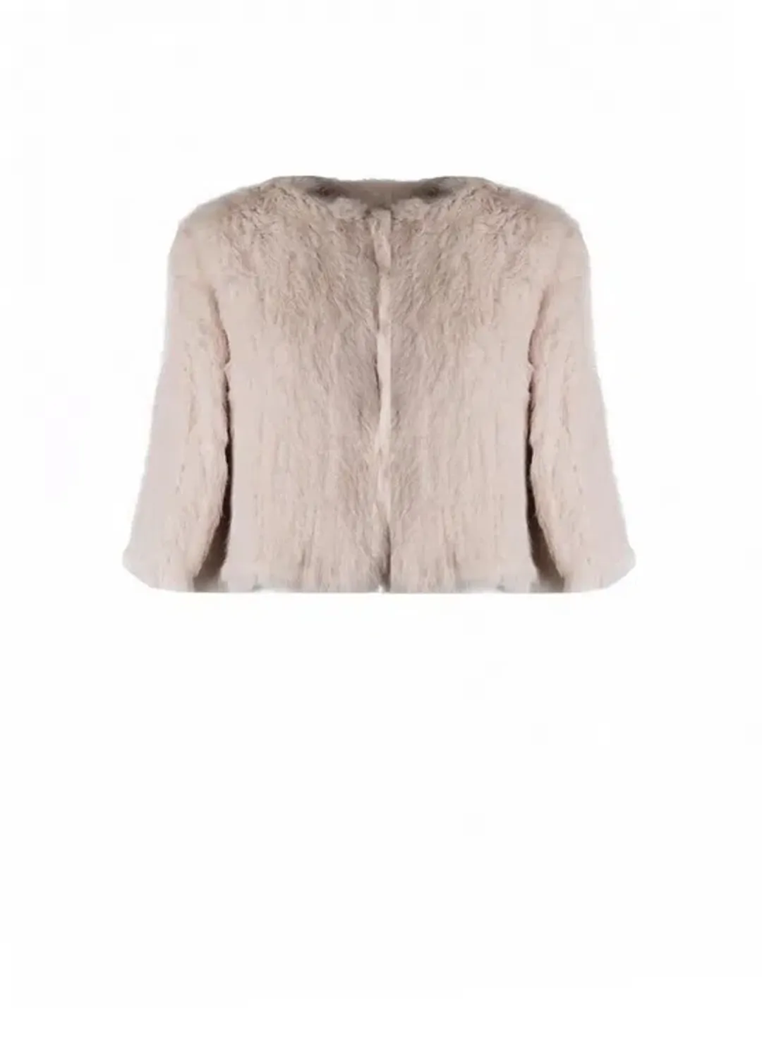 Mode and Affaire Fur Cape Blush One Size for rent on The Volte - main image