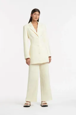 Sir The Label Marco Tailored Mini Dress Lemon Size 2 / Au 10  for rent on The Volte - image 3