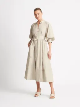 Sheike Piper Dress Beige Size 6 for rent on The Volte - image 2