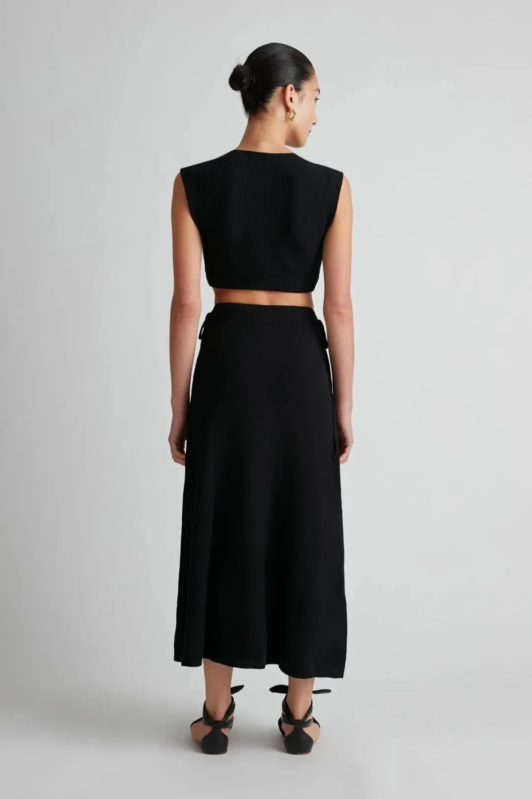 Camilla and Marc Castelli Knit Dress Black Size 6 for rent on The Volte - main image