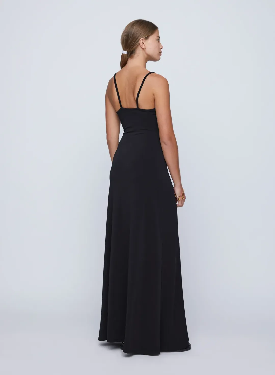 Anna Quan Natalia Maxi Dress in Onyx Size 8 for rent on The Volte - main image