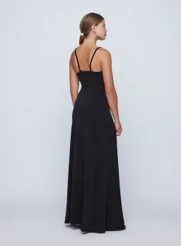 Anna Quan Natalia Maxi Dress in Onyx Size 8 for rent on The Volte - image 2