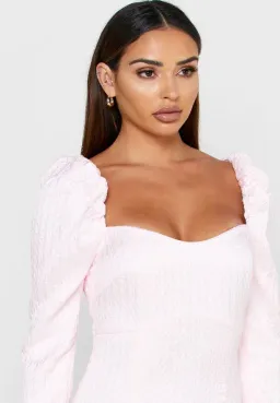 Elliatt Majestic Mini Dress Pink Size XL / Au 14 for rent on The Volte - image 2