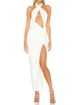 Natalie Rolt Sasha Gown White Size 3 / Au 12 for rent on The Volte - image 1