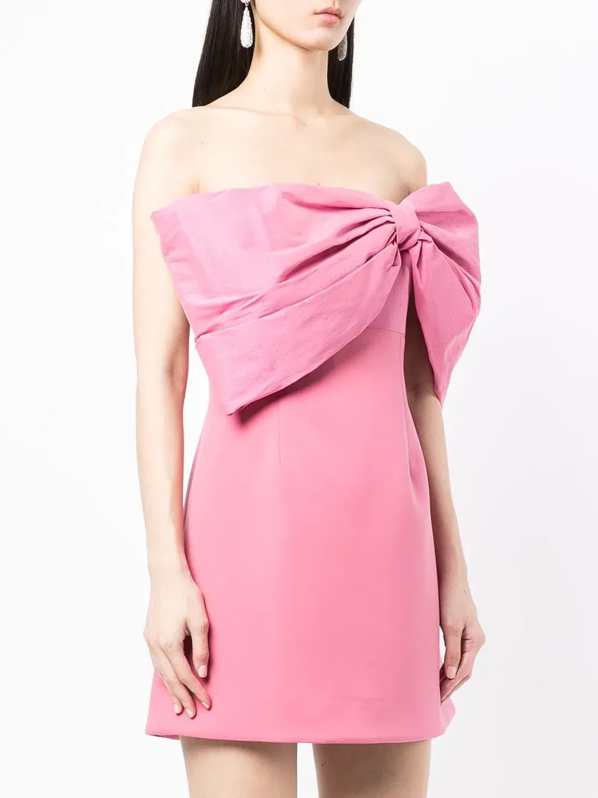 Rachel Gilbert Kacey Mini Dress In Light Pink Size 6  for rent on The Volte - main image