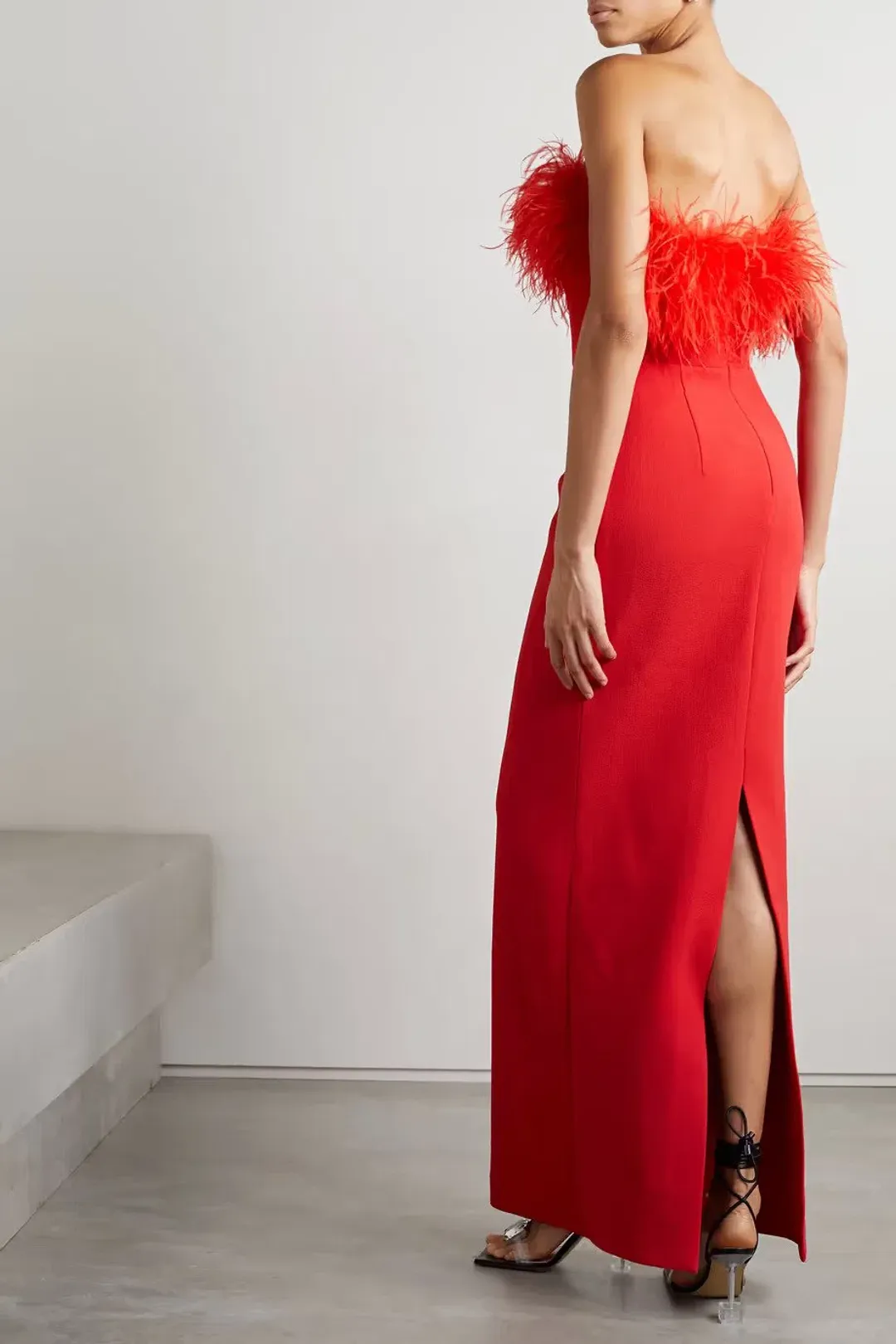 Rebecca Vallance Scarlett Gown Red Size 8 for rent on The Volte - main image