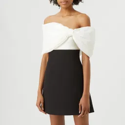 Rachel Gilbert Kace Mini Dress Black/White Size3/AU12  for rent on The Volte - image 2