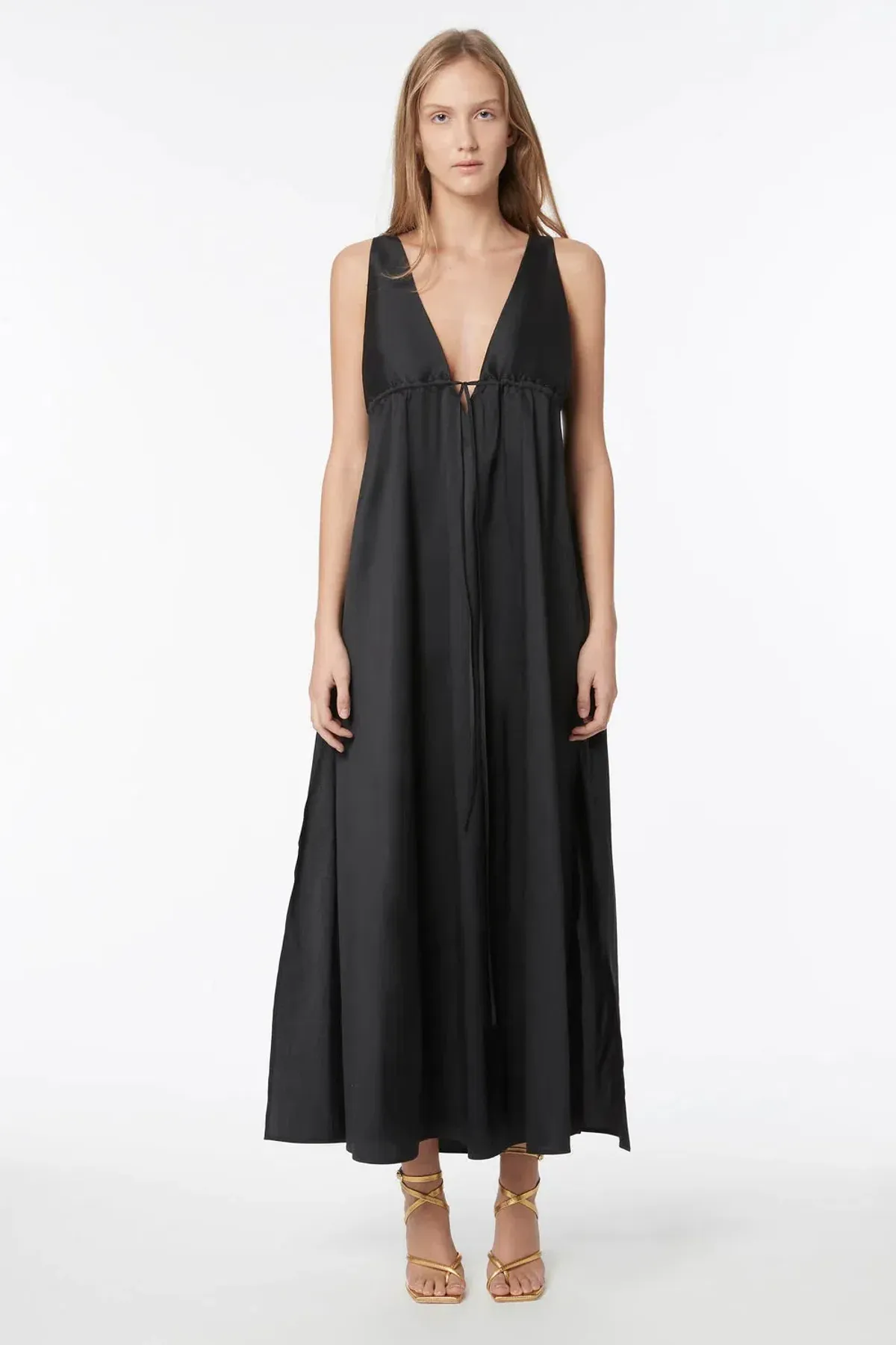 Manning Cartell Fantasy Island Maxi Dress Black Size AU 12 for rent on The Volte - main image