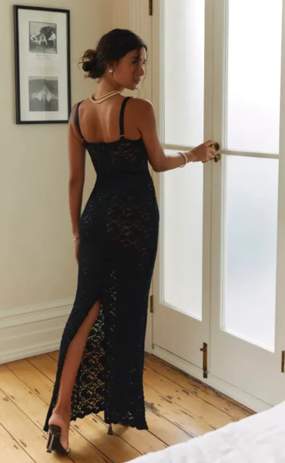 Arcina Ori Margot Maxi Dress Black Size 6 / XS for rent on The Volte - main image