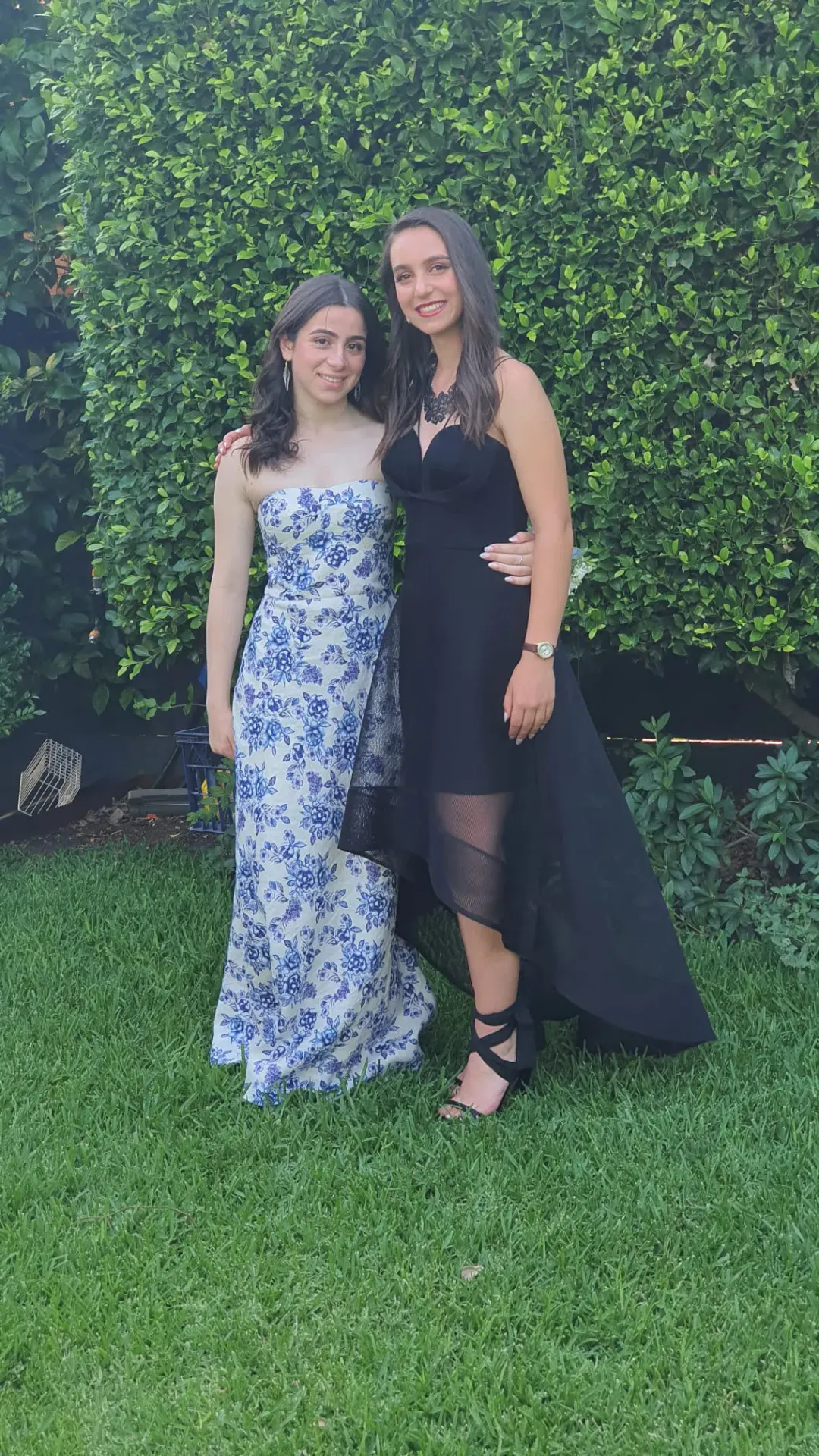 Sheike Frankie Hi Low Dress Black Size 8 for rent on The Volte - main image