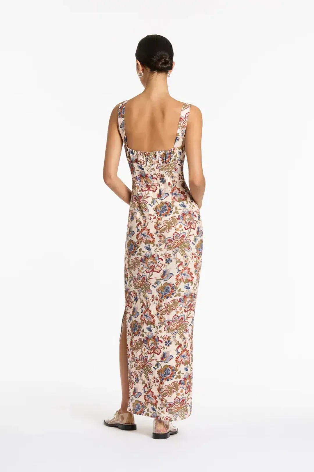 Sir The Label Bettina Midi Dress Wiltshire Floral Size 2/ Au10 for rent on The Volte - main image