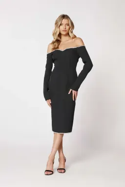 Bianca & Bridgett “Arlo” Dress Black Size AU 6 for rent on The Volte - image 2