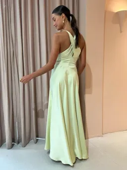 One Fell Swoop Emmeline Maxi Dress in Limoncello Size 6 for rent on The Volte - image 2
