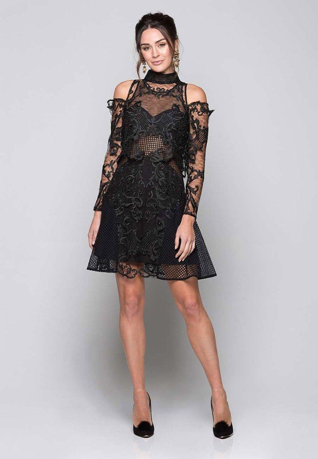 Thurley Chateau Mini Dress for rent on The Volte - main image