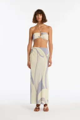 Sir the Label Adrianna Deconstructed Dress Cesco Print Size / Au 8  for rent on The Volte - image 1