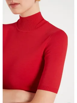 Rebecca Vallance Agnes Knit Dress Red Size 8 for rent on The Volte - image 2