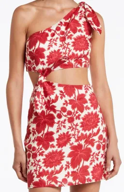 Sir the Label Cinta Mini Dress Red Size AU 10 for rent on The Volte - image 3