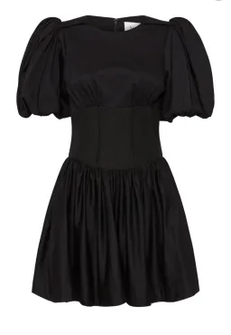 Aje Gianna Puff Sleeve Mini Dress Black Size 8 for rent on The Volte - image 8