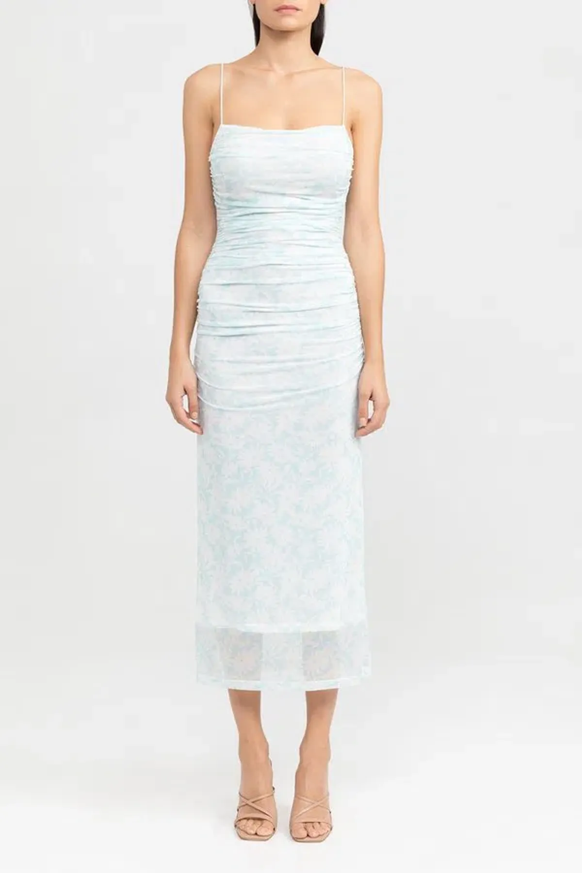 Significant Other Verona Dress Peppermint Daisy Size 12  for rent on The Volte - main image