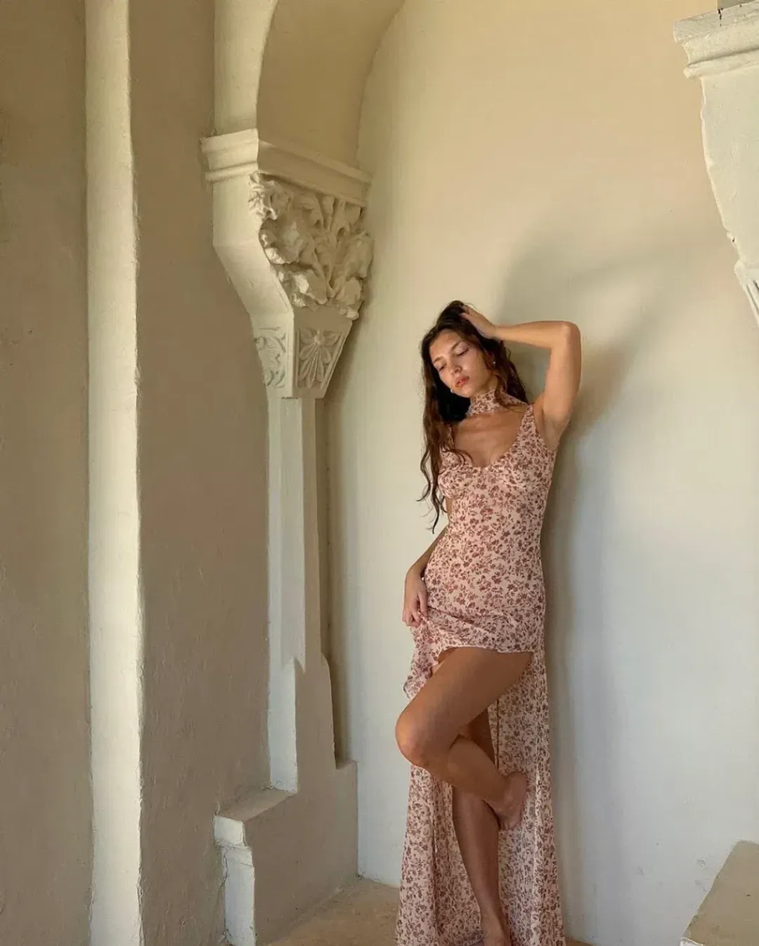 Arcina Ori Amelie Dress Floral Size 8 for rent on The Volte - main image