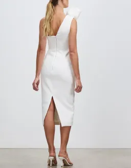 Rachel Gilbert  Miche Dress Ivory Size 2 / AU 10 for rent on The Volte - image 3