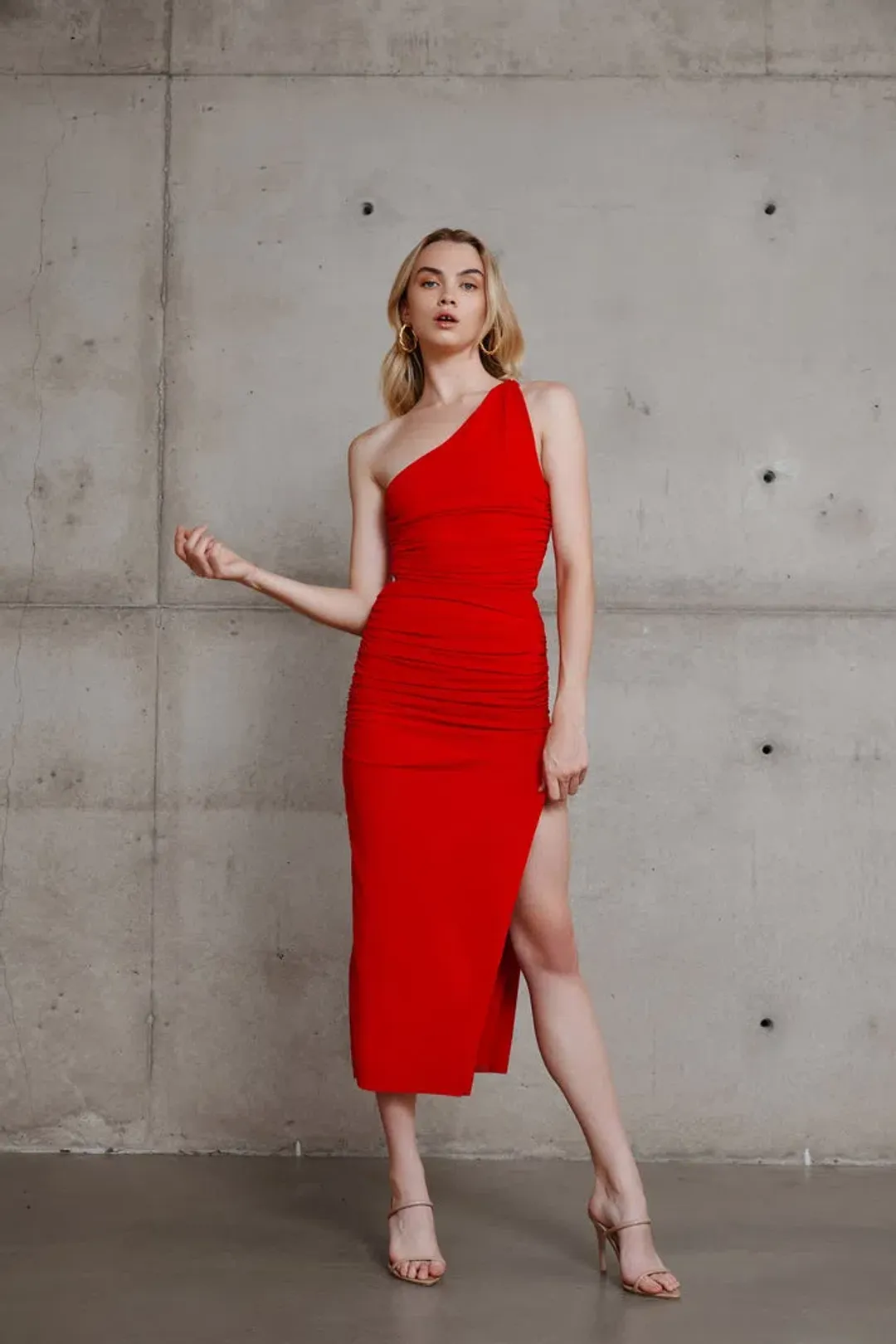 Lexi Sia Dress Tangerine Size 12 for rent on The Volte - main image