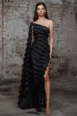 Lexi Bowery Gown Black Size 10 for rent on The Volte - image 1