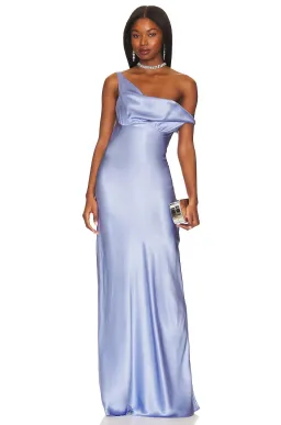 Natalie Rolt Monika Gown in Bluebell Size 1 / AU 8 for rent on The Volte - image 5