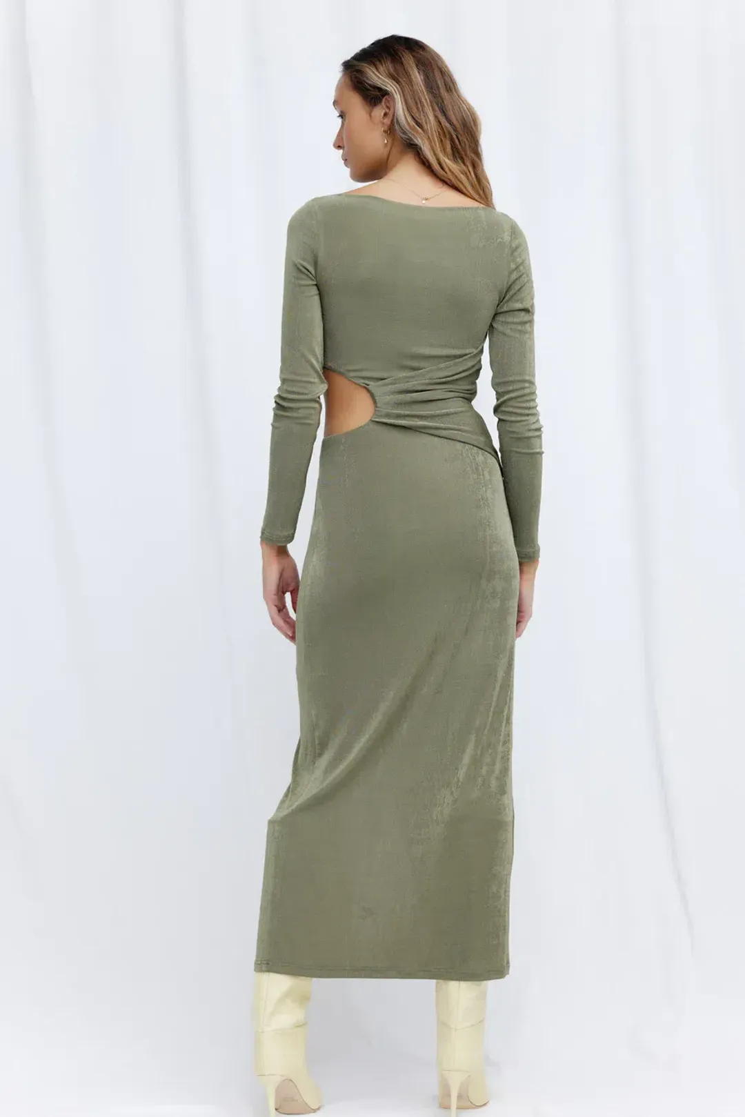 Significant Other  Ivy Midi Dress Green Size 8 for rent on The Volte - main image