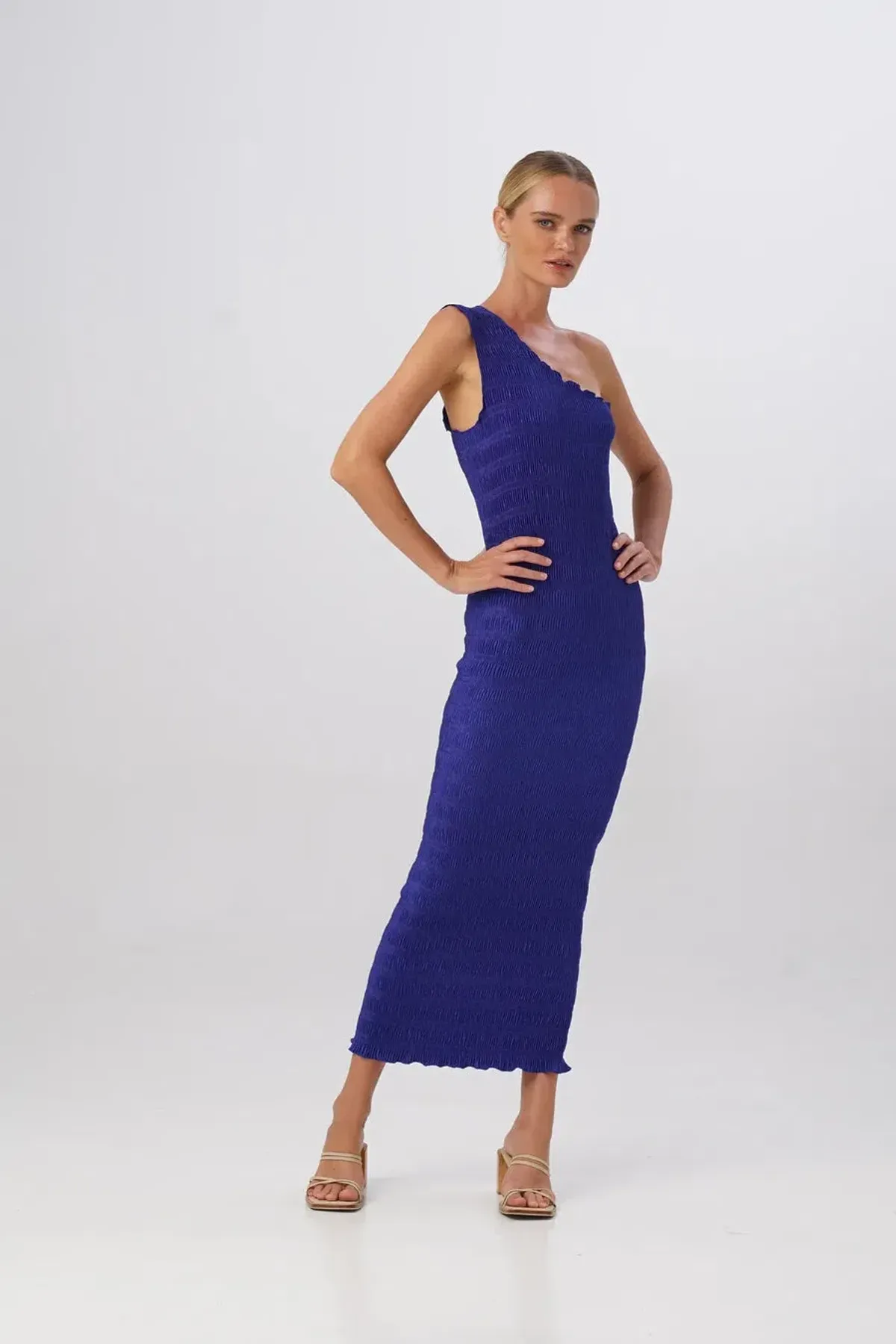 L’idée Gigi Smocking Gown Royal Size 8 for rent on The Volte - main image