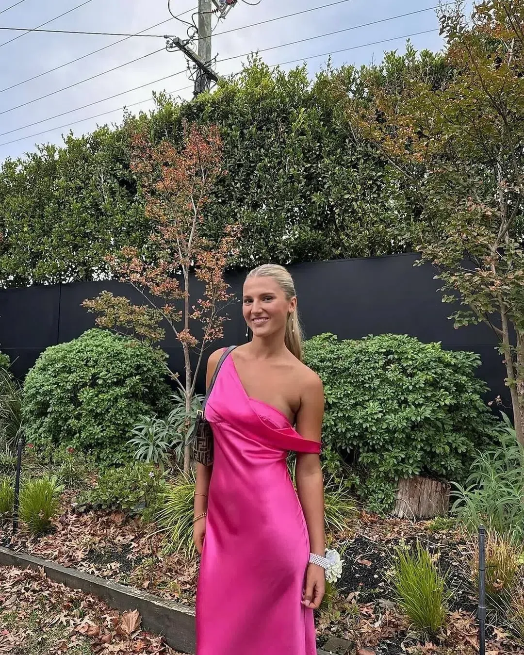 Natalie Rolt Monika Gown Pink Size 10 for rent on The Volte - main image