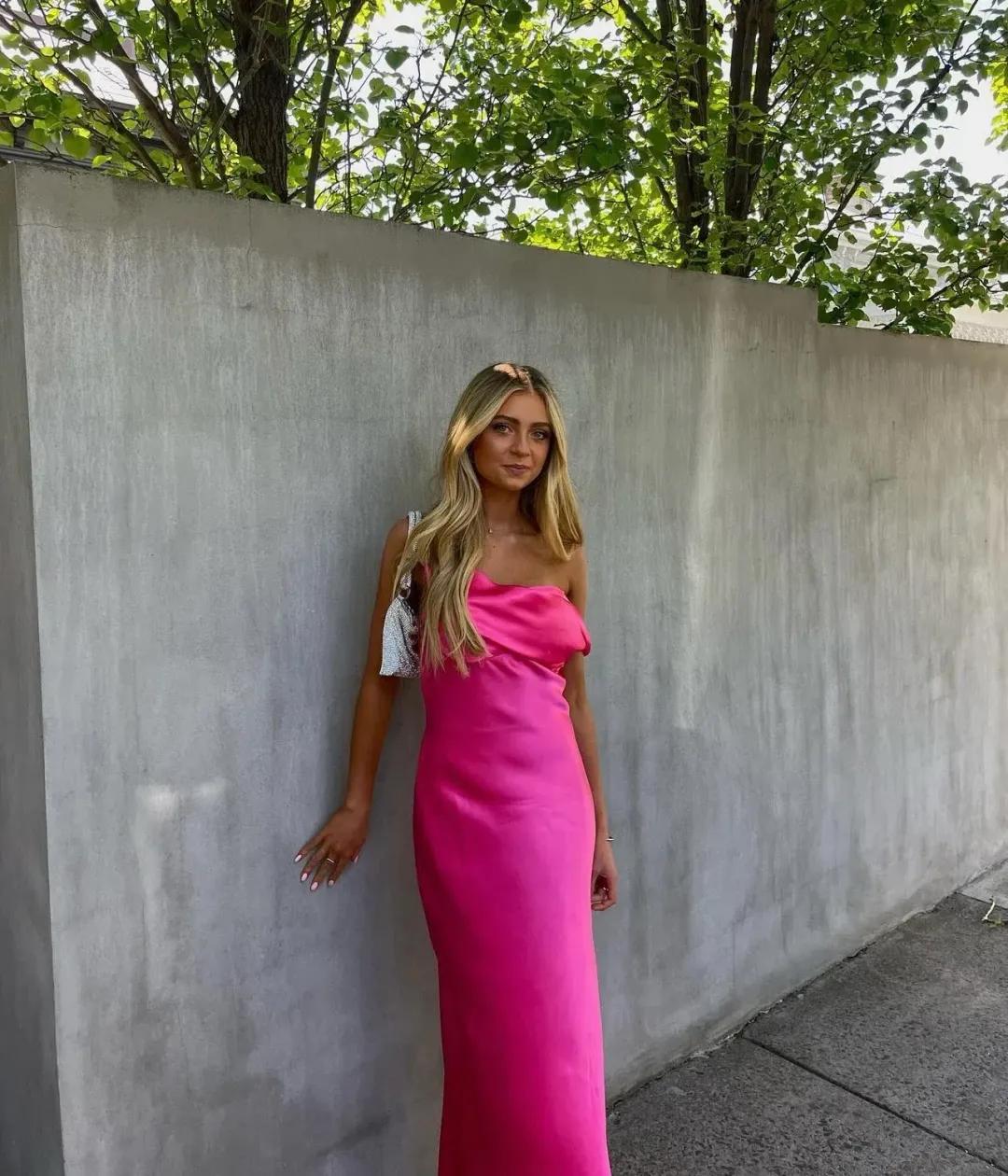 Natalie Rolt Monika Gown Pink Size 10 for rent on The Volte - main image