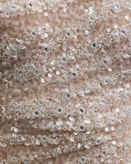 Rachel Gilbert Phoebe Mini Dress Nude Size AU 8 for rent on The Volte - image 6