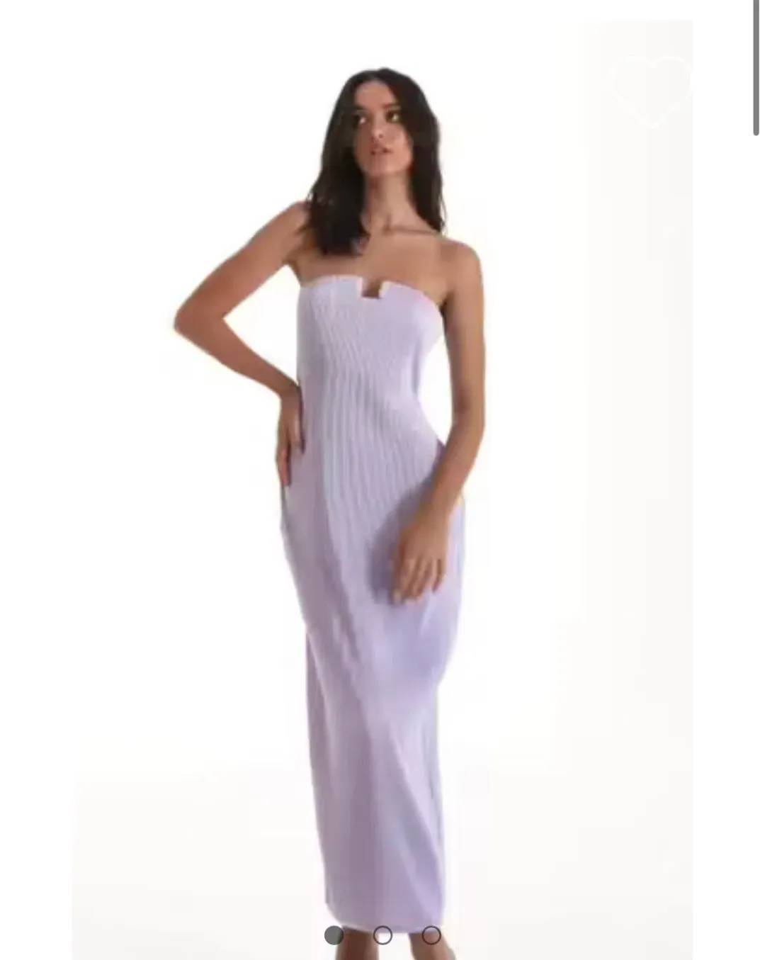 Natalie Rolt Josephine Dress Lilac Size 1 / Au 8 for rent on The Volte - main image
